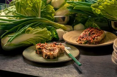 Традиционная корейская капуста кимчи