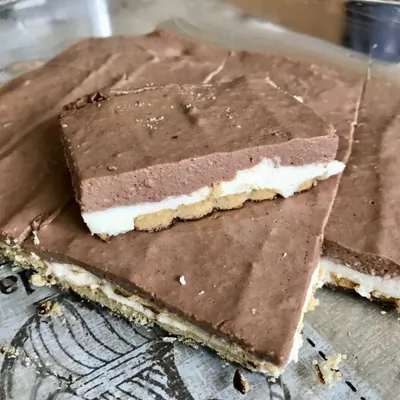 Торт «Зебра» без выпечки