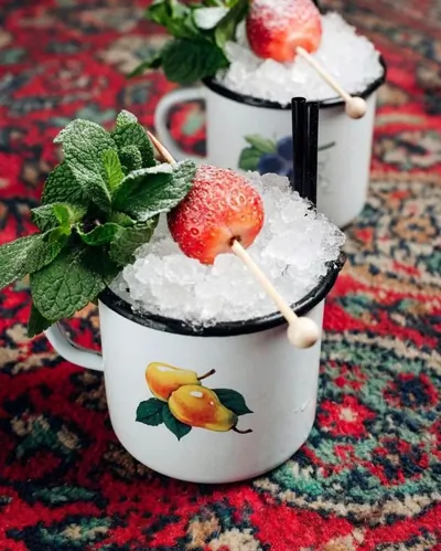 Коктейль «Прасковья на щавели»