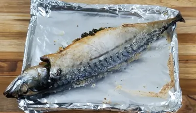 Запеченная скумбрия
