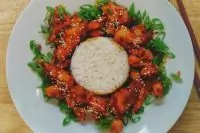 Острая курица в китайском стиле