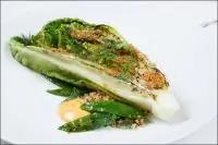 Салат романо на гриле