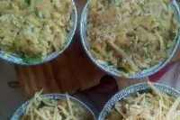 Запеканка из кабачков в микроволновке