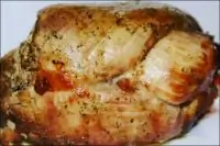 Запеченная индейка с адыгейской солью