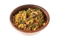 Гречневая крупа с грибами