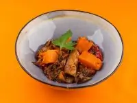 Аджапсандали с тыквой