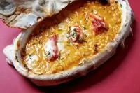 Ризотто с крабом