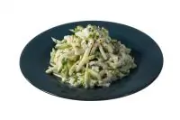 Салат с кальмарами