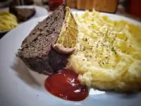 Террин из гуся и печени по-охотничьи