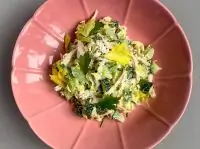 Куриный салат с мацони