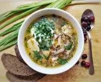 Густая похлебка с репой, редькой и квашеной капустой