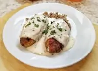 Картофельно-рыбные котлеты с кинзой