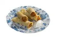 Блины с яблочным конфитюром