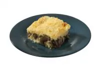 Запеканка с грибами