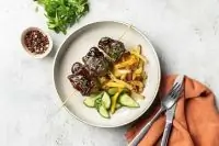 Шашлык из мраморной говядины