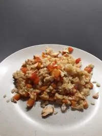 Японский плов тяхан