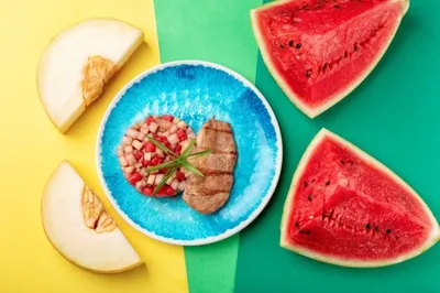 Куриное филе с фруктовой сальсой