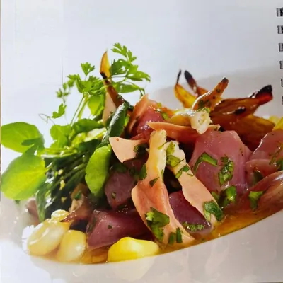 Севиче с тунцом и моллюском