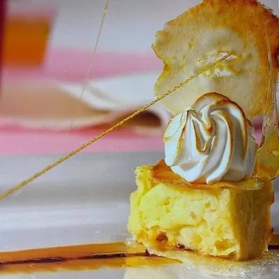 Гратен из яблок