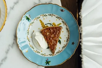 Хрустящий тарт с орехами пекан