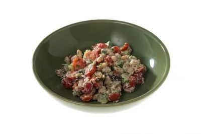 Салат с фасолью