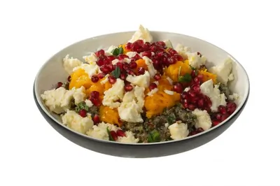 Табуле из киноа с тыквой