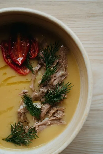 Гороховый суп с телятиной