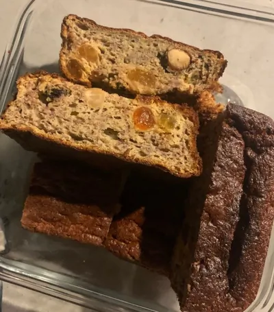 Банановый кекс на кокосовой муке