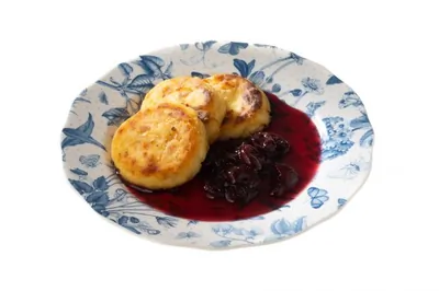 Сырники с вареньем