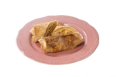 Трубочки из лаваша с творогом и изюмом