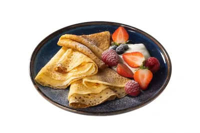 Блины со сметаной