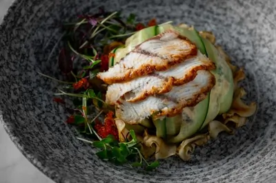 Оливье с угрем