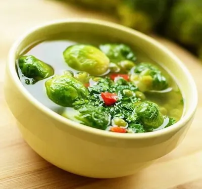 Овощной суп с имбирем