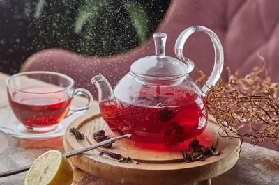 Красный грог с джином