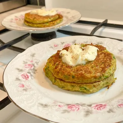 Оладьи из цукини с сыром