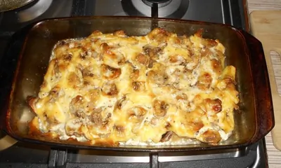 Картофельная запеканка со свининой