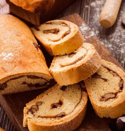 Пирог с орехами