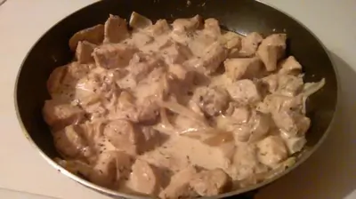 Курица в сметанно-соевом соусе «Грибной вкус без грибов»