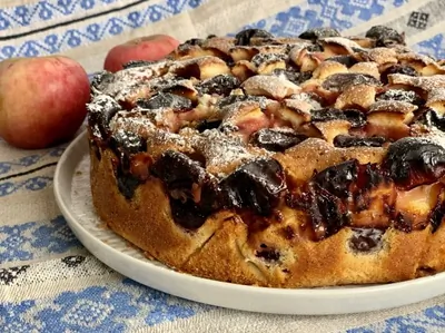 Легендарный сливовый пирог