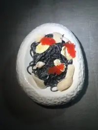 Черная паста с камамбером