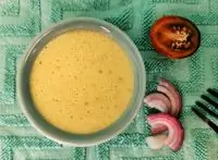 Классический соус к салатам с лимонным соком