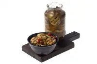 Маринованные кабачки гриль