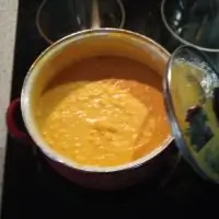 Тыквенный суп на сливках