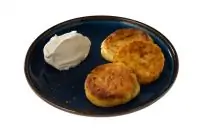 Сырники со сметаной
