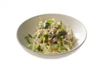 Салат с ветчиной