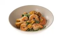 «Цезарь» с креветками