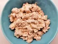 Фарш из свинины и говядины с маскарпоне