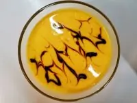 Тыквенный суп с бальзамическим кремом