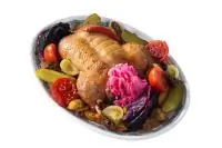 Утка в духовке с апельсинами и медовой глазурью