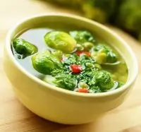 Овощной суп с имбирем